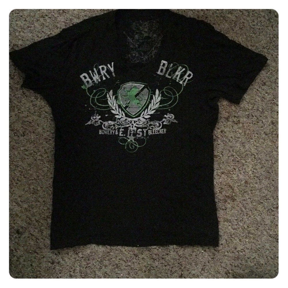 Express Black V Neck